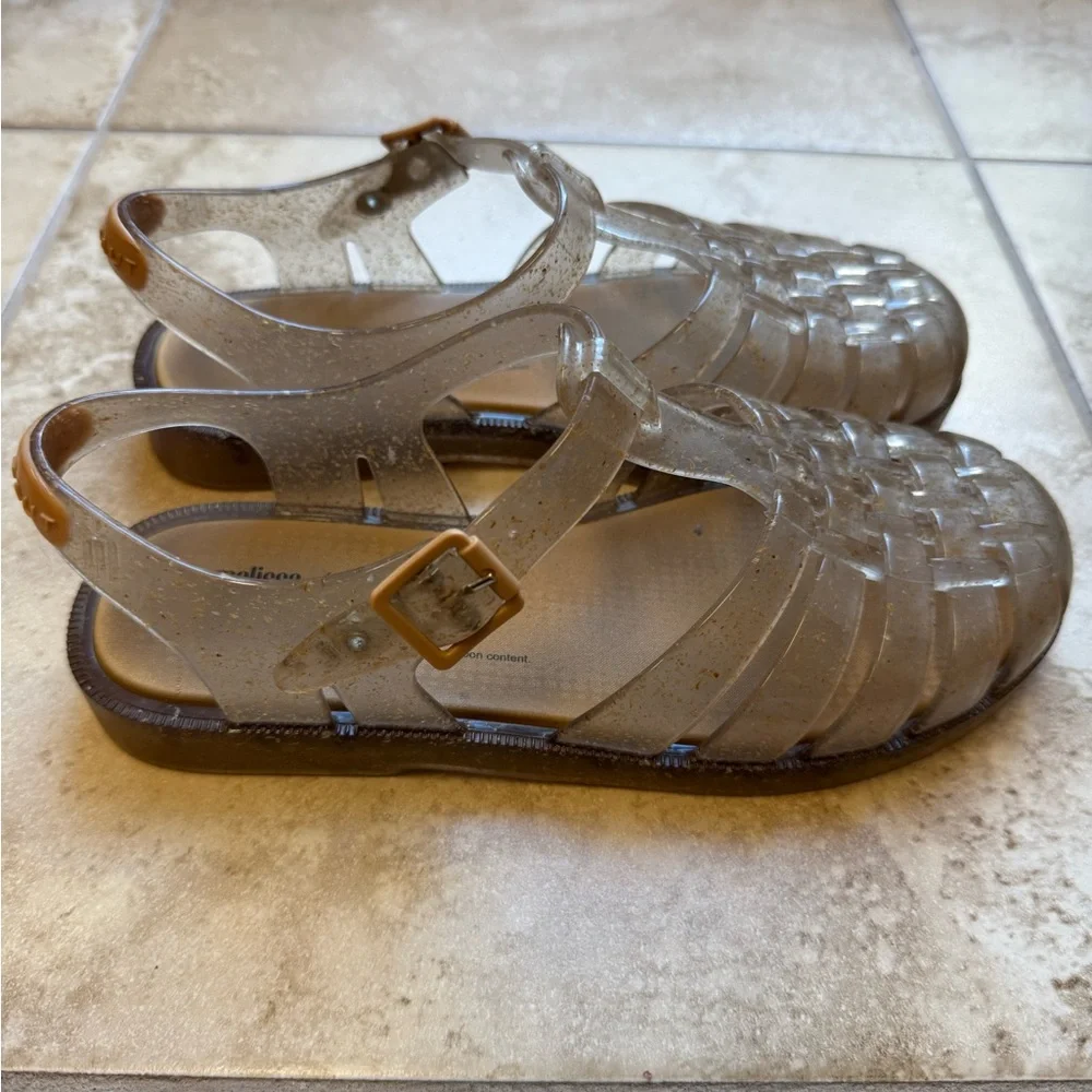 Melissa Women's Jelly Sandals in Translucent Brown